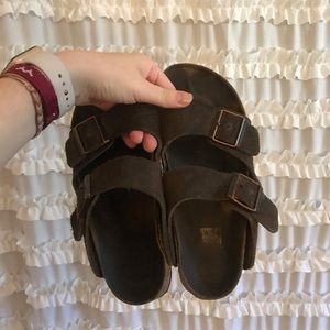 Brown Birkenstock’s